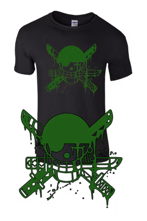 One Piece t-shirt - Zoro logo