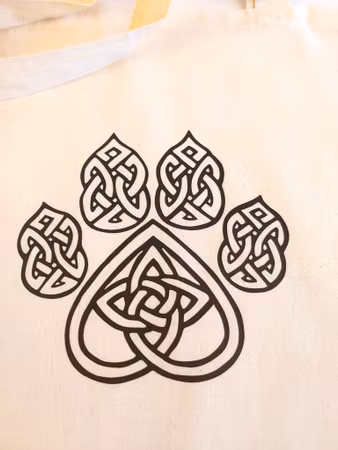 Celtic Paw tygpåse
