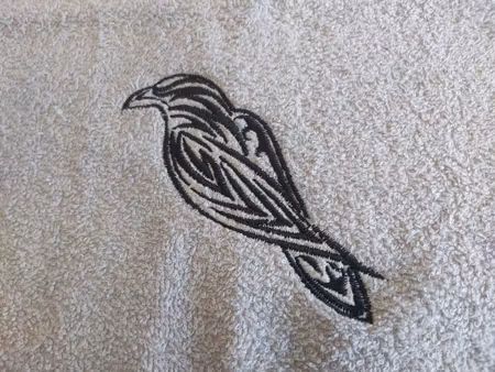 Handduk - Tribal Raven