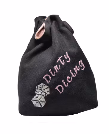 Broderad tärningspåse - Dirty Dicing