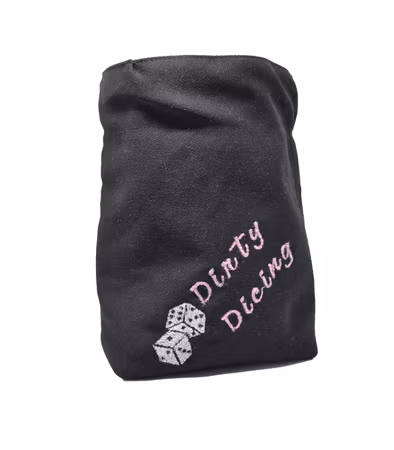 Broderad tärningspåse - Dirty Dicing