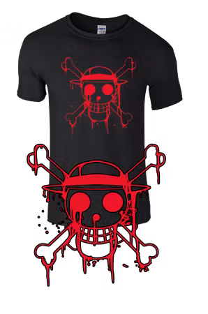 One Piece t-shirt - Luffy logo