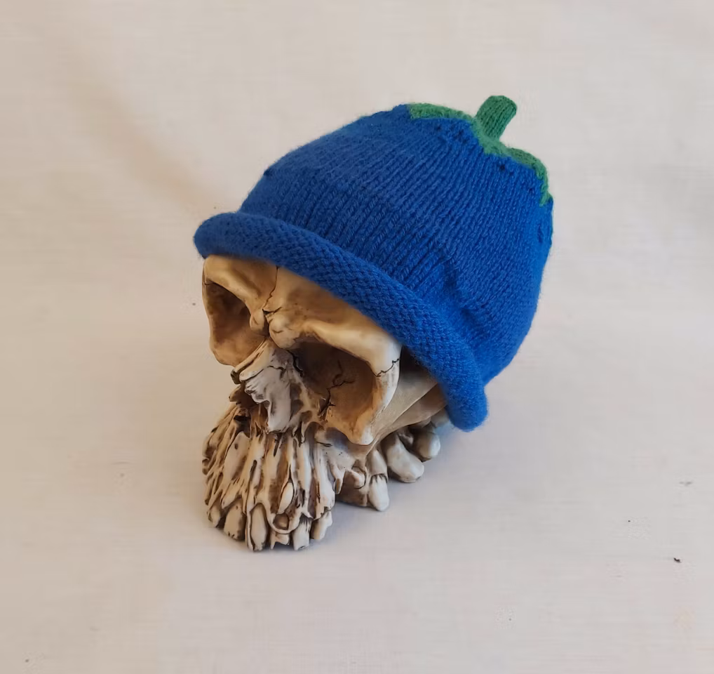 Blåbärssmössa - Barnstorlek