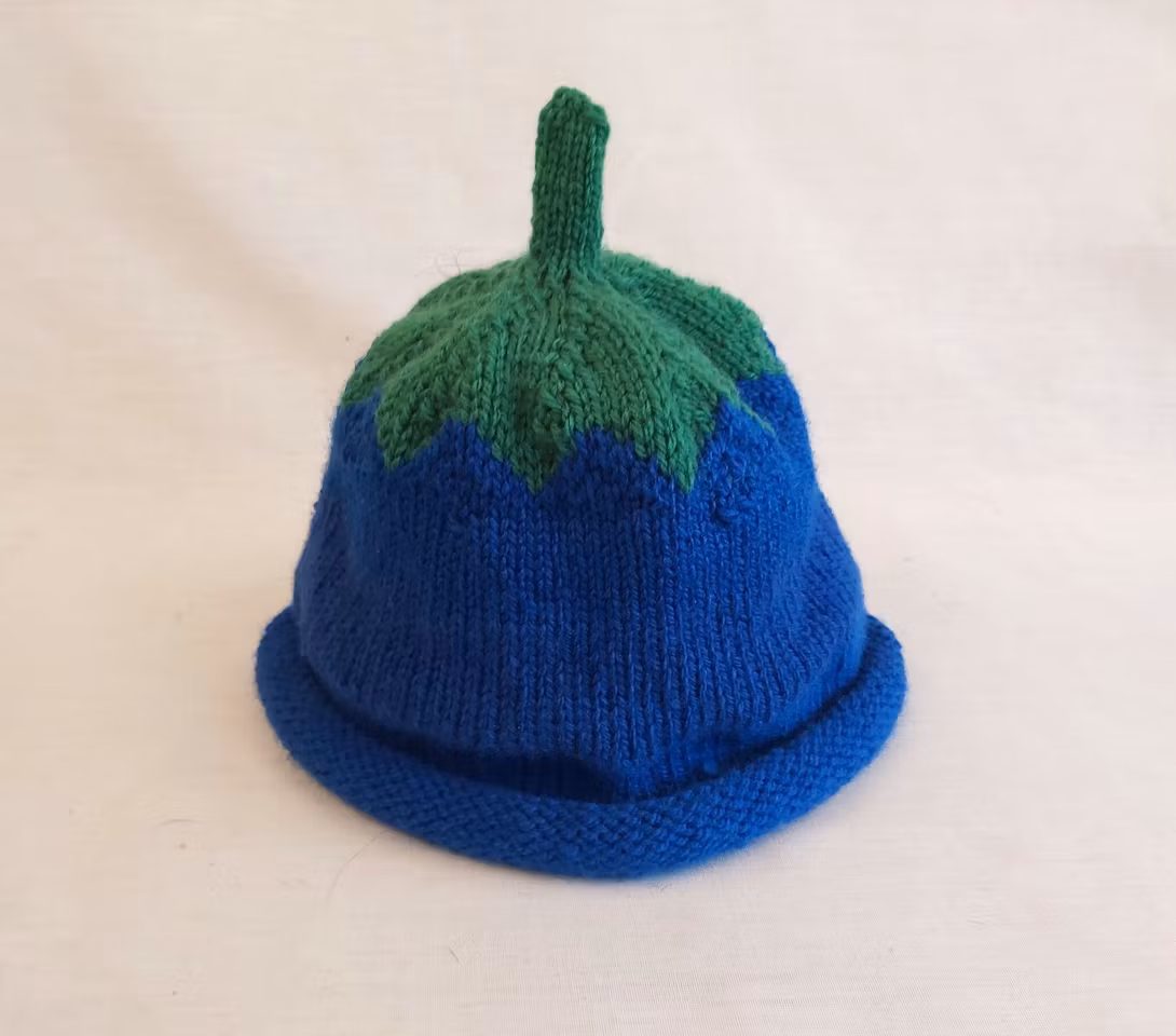 Blåbärssmössa - Barnstorlek