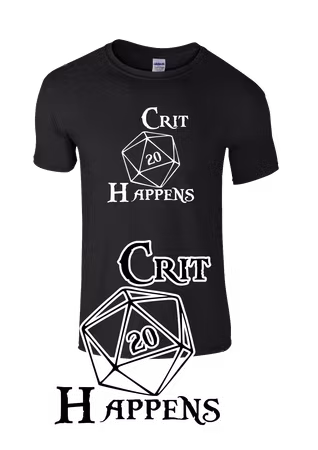 Crit Happens t-shirt