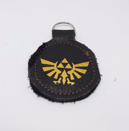 Tryckt nyckelring - Zelda - Hyrule Crest