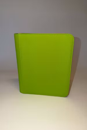 Grön Toploader 9-pocket zip-binder för 252 kort