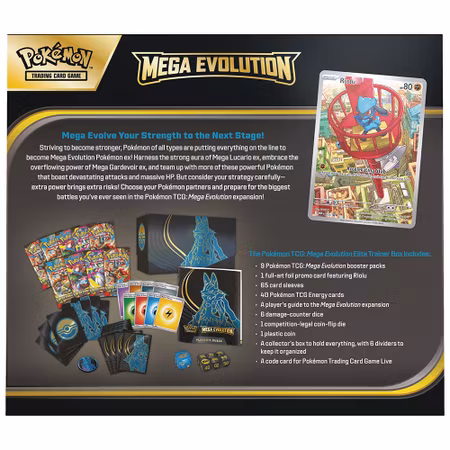 pokémon TCG: Mega Evolutions - Mega Lucario Elite Trainer Box