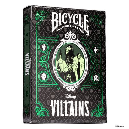 Bicycle - Disney Villains Grön