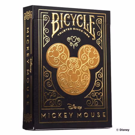 Bicycle - Disney Mickey Mouse Black and Gold