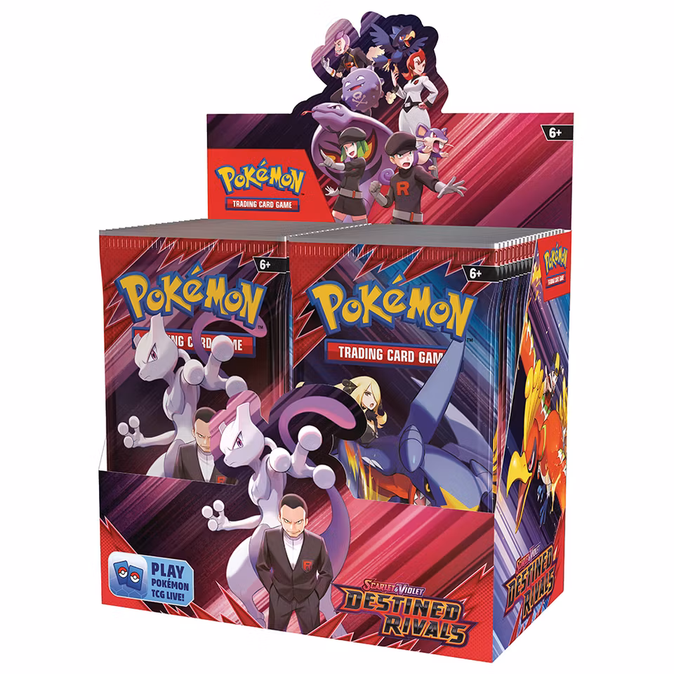 Pokémon TCG: Scarlet & Violet - Destined Rivals display (36 booster packs)