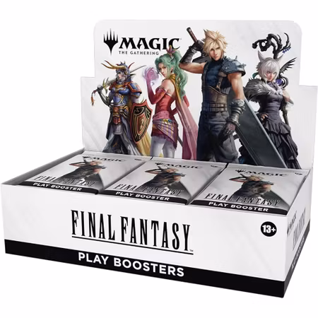 Magic The Gathering: Final Fantasy Play Booster Display