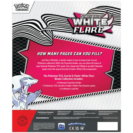 Pokémon TCG: Scarlet & Violet - White Flare Binder Collection