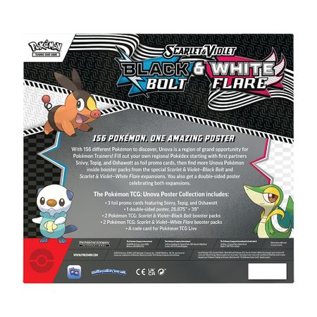 Pokémon TCG: Scarlet & Violet - Unova Poster Collection