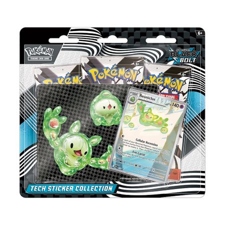 Pokémon TCG: Scarlet & Violet - Black Bolt Tech Sticker Collection