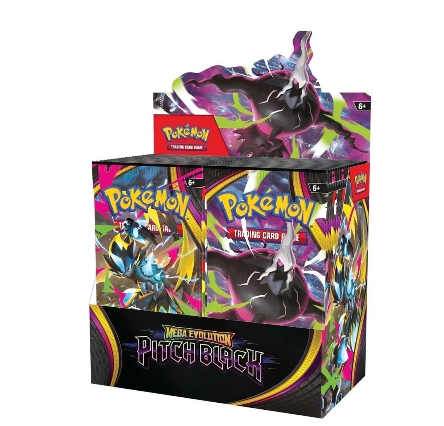 Pokémon: Mega Evolution - Pitch Black Display (36 booster packs)