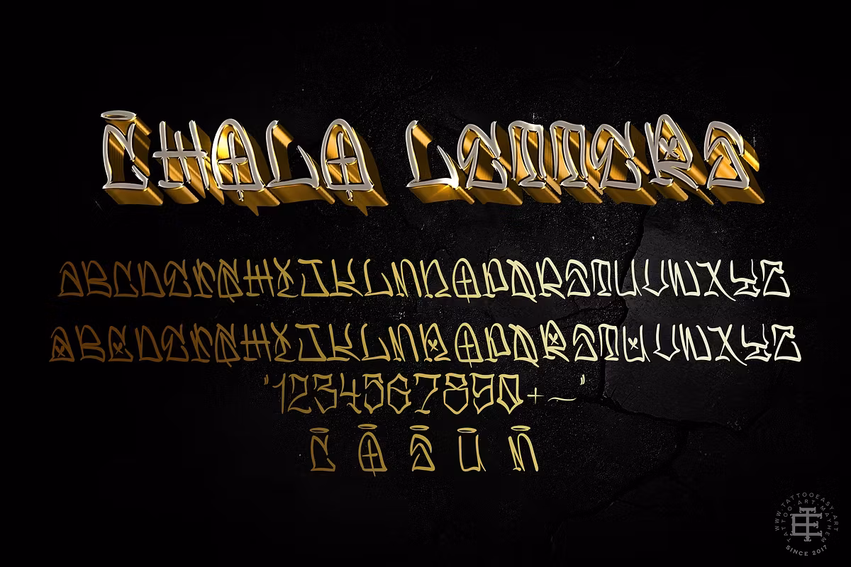 Cholo Typeface