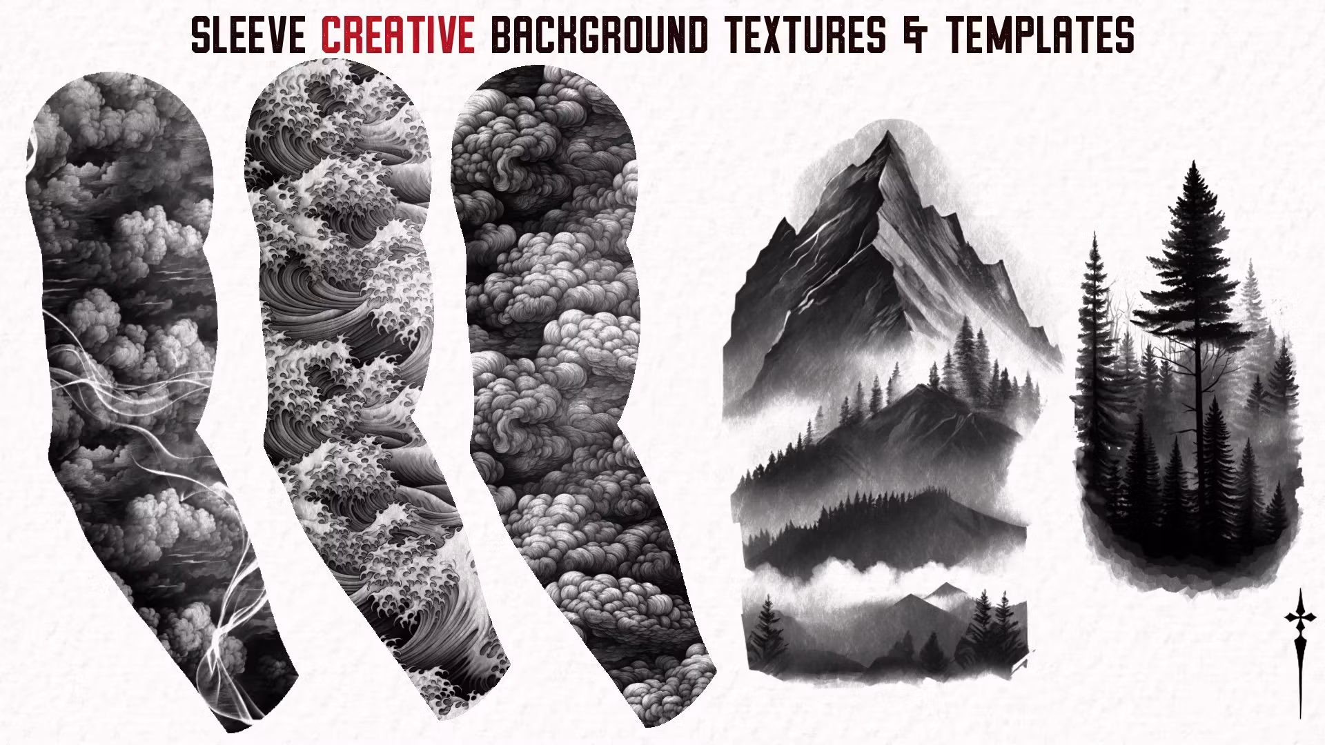 The Tattoo Artist, 1500 brushes & references, Tattoo encyclopedia, all in one collection!