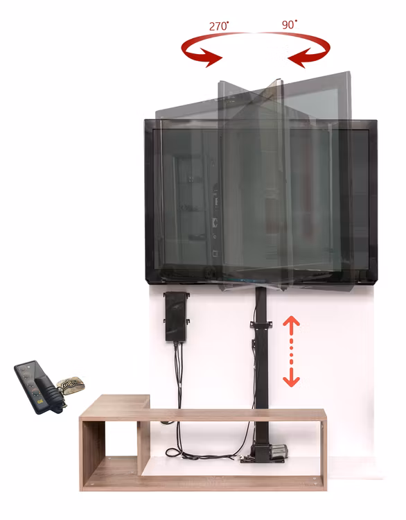Sabaj Tv - Lyft / Hiss 84cm med rotation