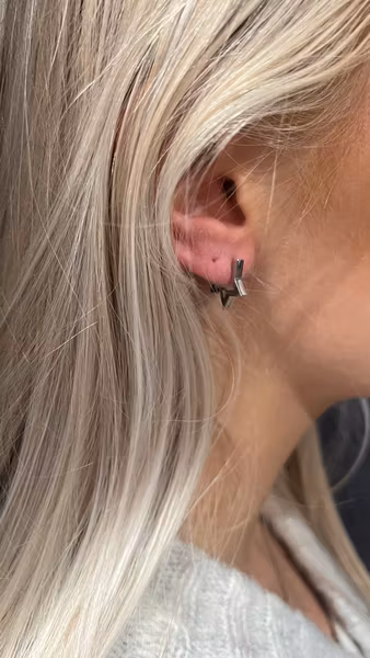 Vilda star hoops
