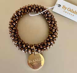 Armband stretch brons