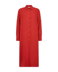 FQlava Skjortklänning röd