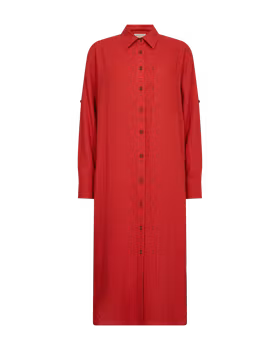 FQlava Skjortklänning röd