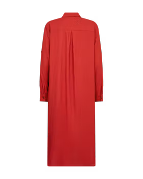 FQlava Skjortklänning röd