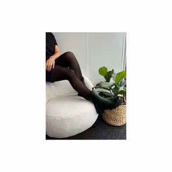 Stumpbyxor 2-pack, 40 den, svart