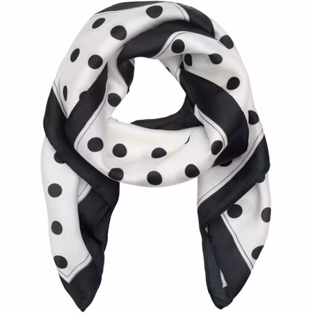 Juline Scarf vit/svart