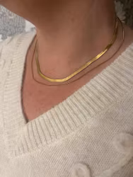 Ivy Halsband dubbel ormkedja