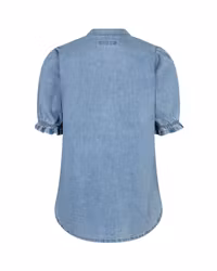 Victoria Blouse Denim Blus