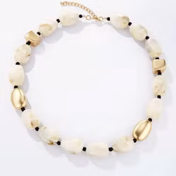 Aya halsband beige