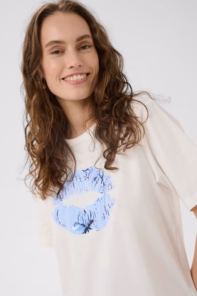 Kula Gith T-shirt vit