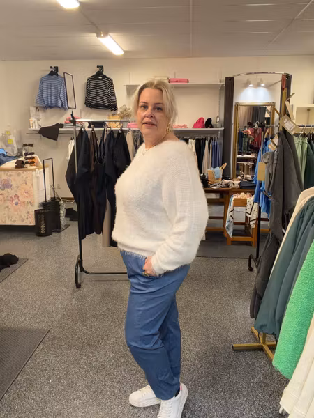 Kendra byxor medium denim