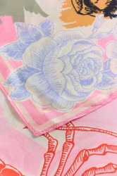 CUloli Bandana Scarf Red Animal