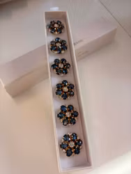 Isabelle Button Charm