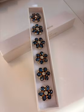 Isabelle Button Charm