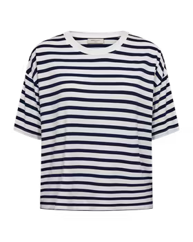 FQPRELA-TEE, T-shirt vit/marin