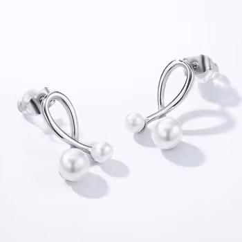 Katarina örhängen silver