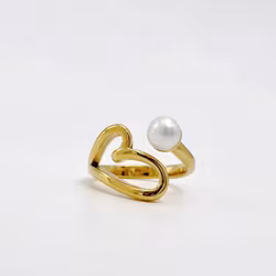 Charlotte justerbar ring guld