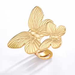 Hilda Fjärilsring guld