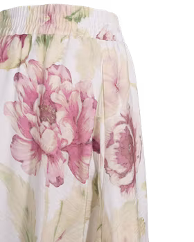 FQMAISE-SKIRT, blommig kjol