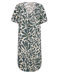 FQFLOI-DRESS, v-ringa och kortärmad klänning