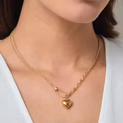 Freja halsband guld