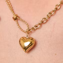 Freja halsband guld