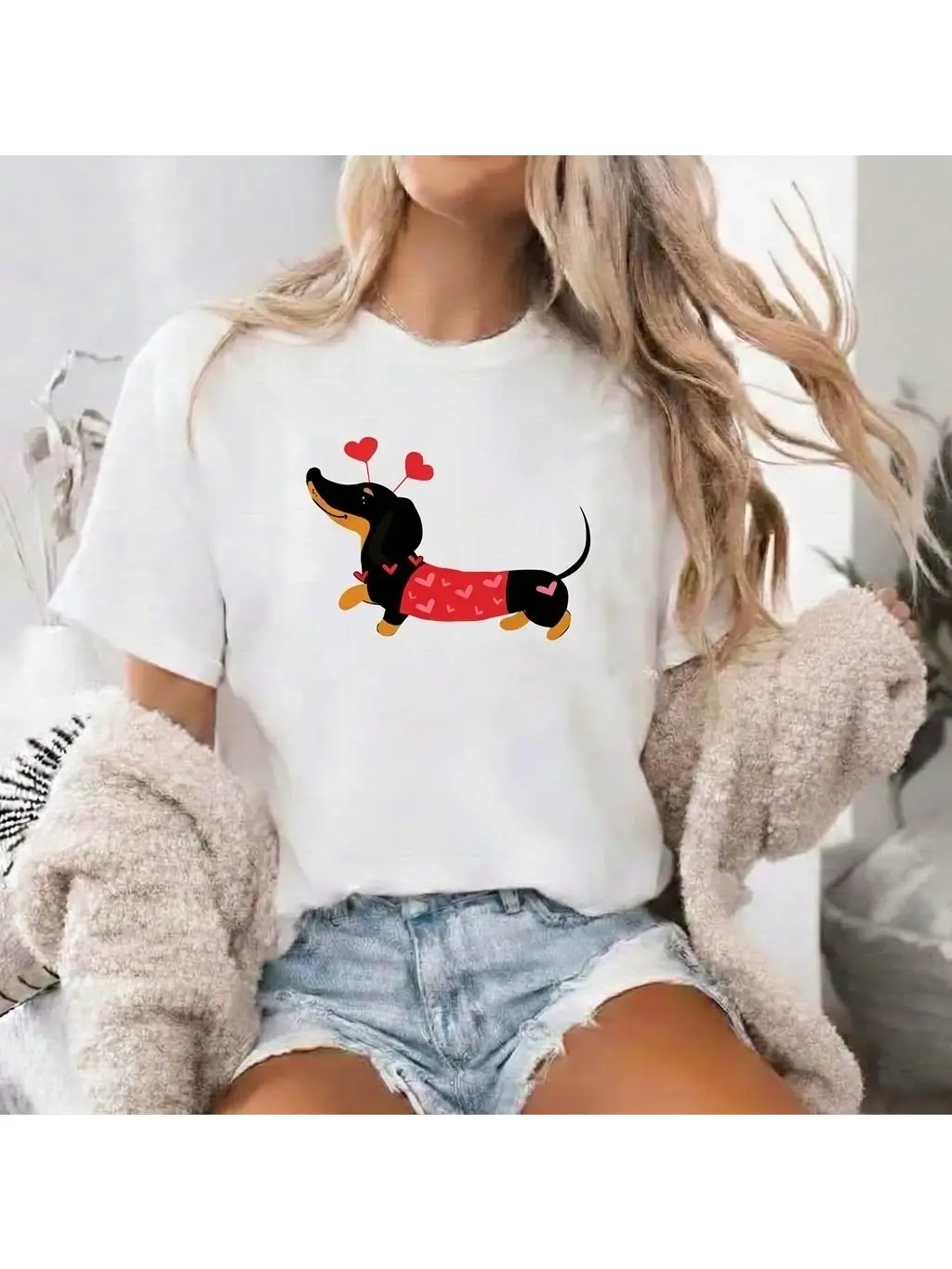 Hjördis t-shirt med taxmotiv