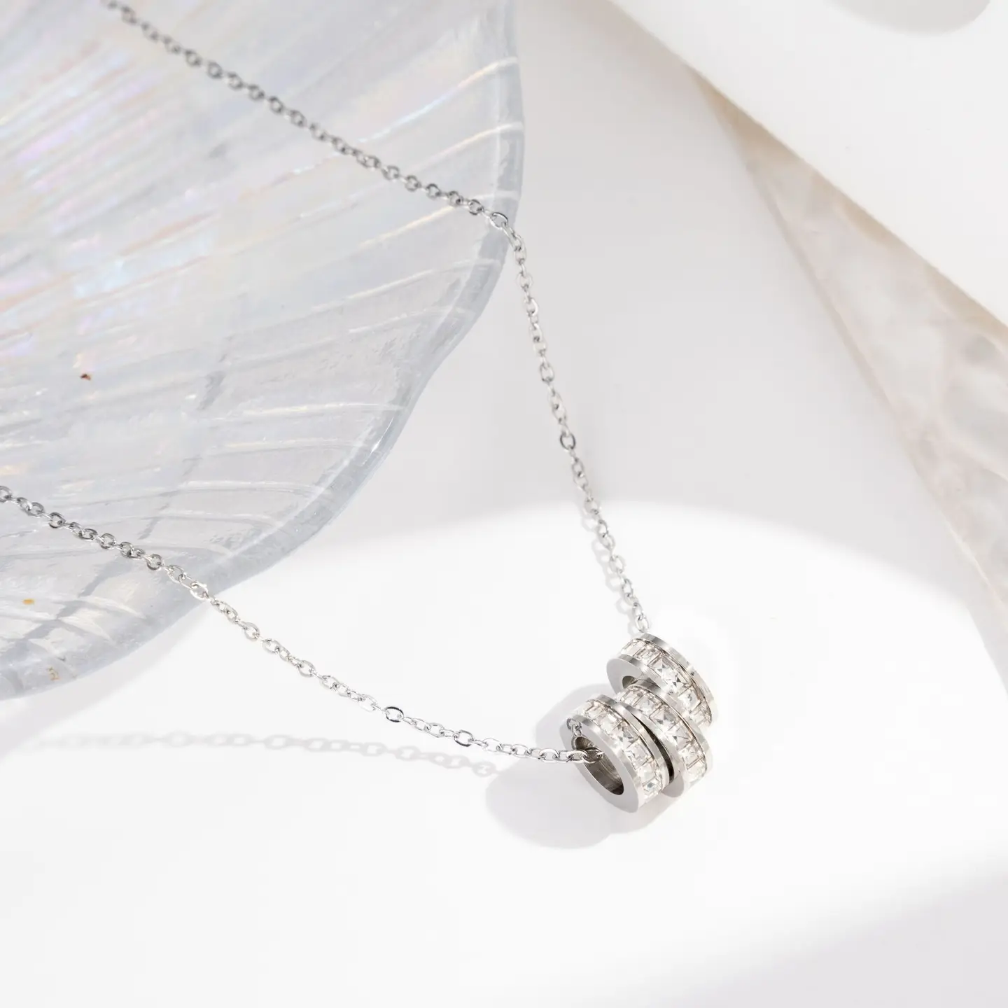 Ida halsband, silver