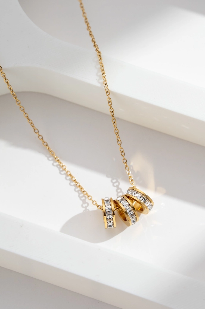 Ida halsband, guld
