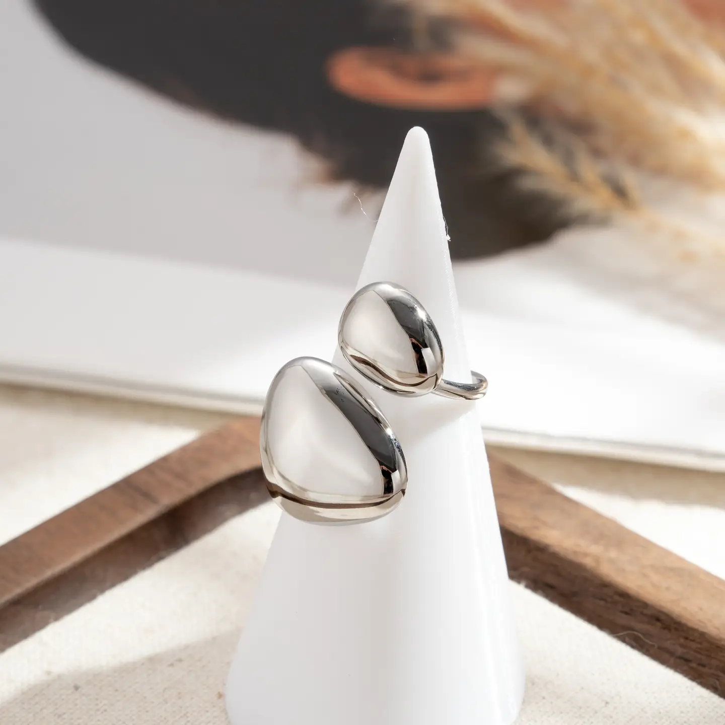 Jessica ring, silver